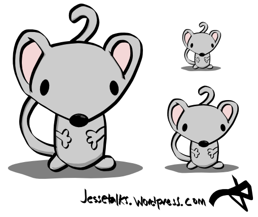 mouse drawing clip art - photo #21